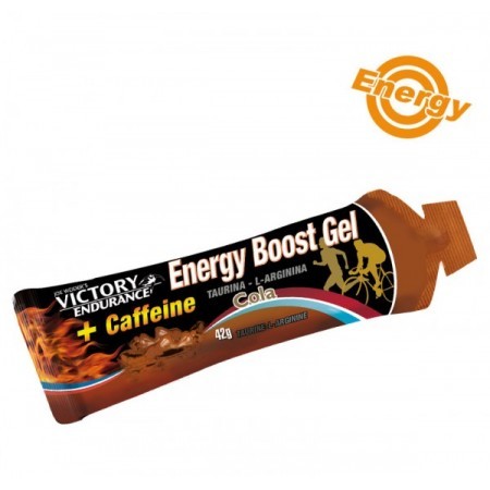 Energy boost gel + caffeine Caja (24 x 42 gr) 