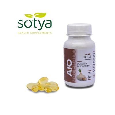 Ajo macerado 500 mg, 110 perlas